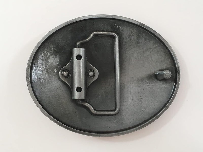 Handmade Western Cowgirl Belt Buckle American West Cow Girl USA Flag - Image 5